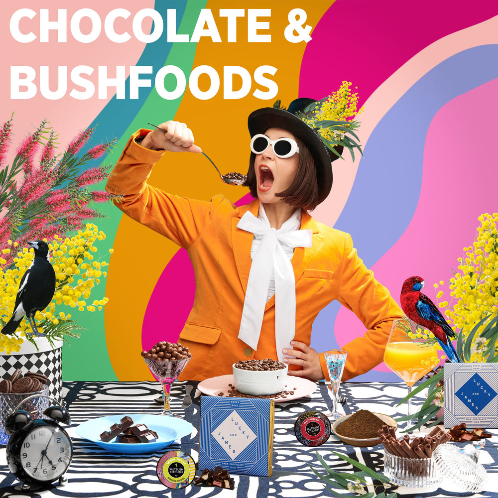 Chocolate & Bushfoods Sunday June 16th 2pm - Saltbush Kitchen