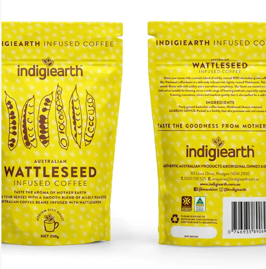 Wattleseed Infused Coffee, Ground 250g - Saltbush Kitchen